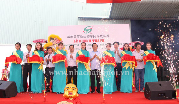 Công ty TNHH Công nghệ sinh học Thiên Thạch: Khánh thành nhà xưởng sản xuất vi sinh