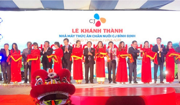 Tập đoàn CJ vận hành nhà máy thức ăn chăn nuôi thứ 6 tại Việt Nam