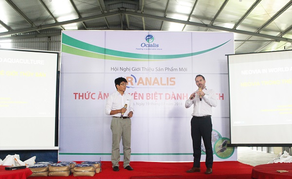 Neovia: Giới thiệu thức ăn chăn nuôi chuyên biệt dành cho ếch