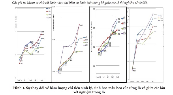Hiệu quả điều trị Mycoplasma suis của một số loại kháng sinh thông qua các chỉ tiêu sinh hóa máu và tình trạng sức khỏe trên heo con cai sữa