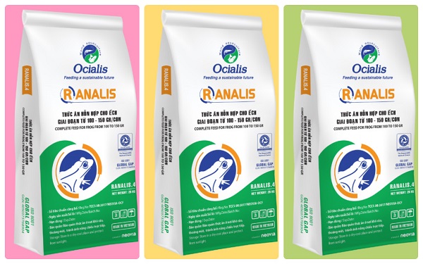 Neovia: Giới thiệu thức ăn chăn nuôi chuyên biệt dành cho ếch