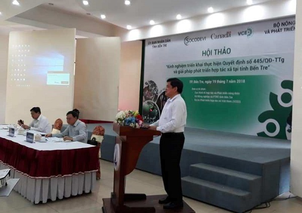 Bến Tre: Tìm giải pháp phát triển hợp tác xã thực sự hiệu quả