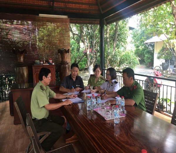 Bình Dương: Chuyển giao Gấu ngựa cho Trung tâm cứu hộ động vật hoang dã Tam Đảo