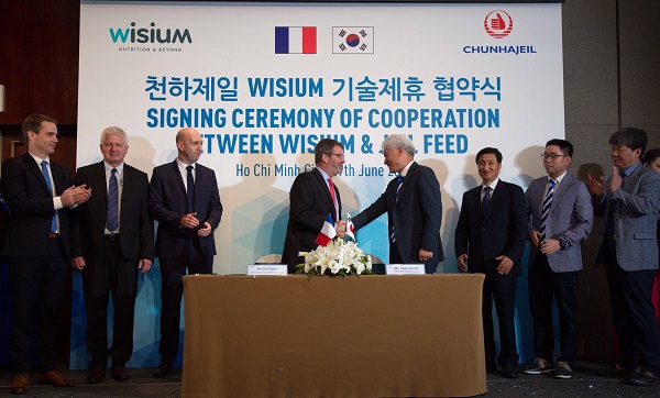 Công ty Wisium: Mở rộng hợp tác kỹ thuật với công ty thức ăn chăn nuôi hàng đầu Hàn Quốc