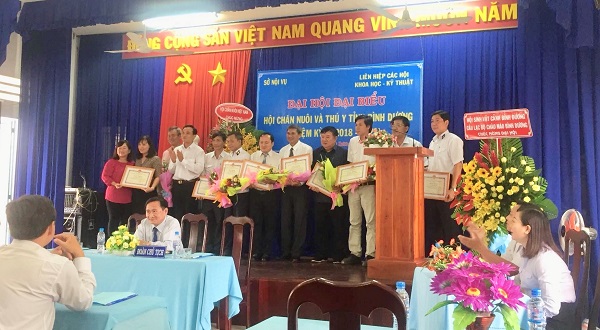Đại hội Đại biểu Hội Chăn nuôi và Thú y tỉnh Bình Dương nhiệm kỳ 2018-2023