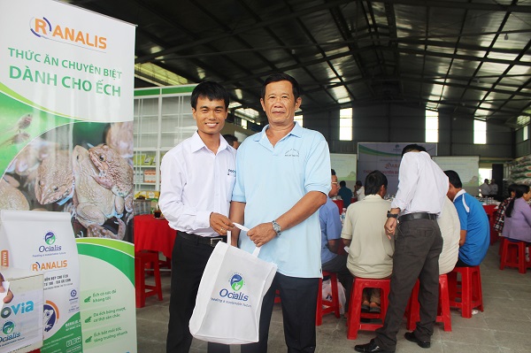 Neovia: Giới thiệu thức ăn chăn nuôi chuyên biệt dành cho ếch