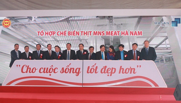 Khánh thành Tổ hợp Chế biến Thịt MNS Meat Hà Nam