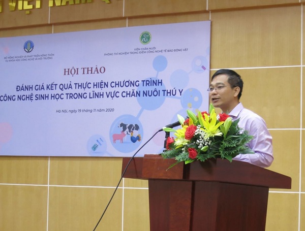 Đánh giá kết quả thực hiện chương trình công nghệ sinh học trong lĩnh vực Chăn nuôi – Thú y