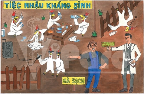 Thú vị cuộc thi "Cai nhậu kháng sinh cho gia cầm”