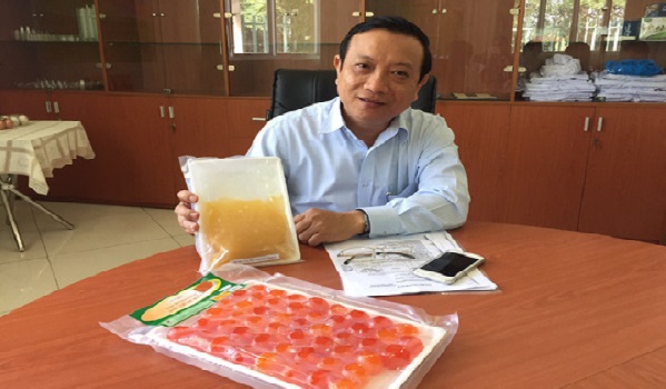 Lần đầu tiên xuất khẩu trứng vịt muối sang Úc