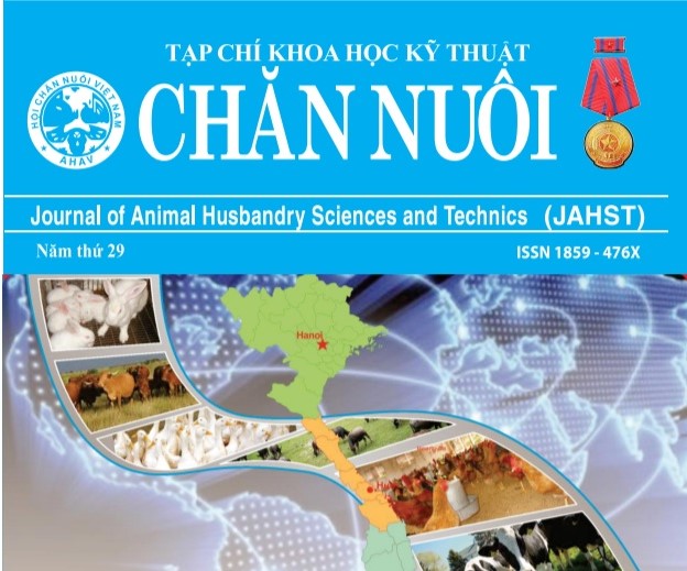 Tạp chí KHKT Chăn nuôi số tháng 12.2022