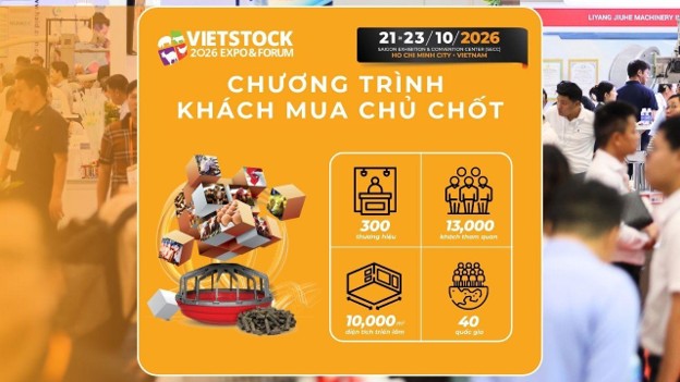 Chương trình khách mua chủ chốt Vietstock 2026: Kết nối ngành chăn nuôi và thú y Việt Nam và Đông Nam Á