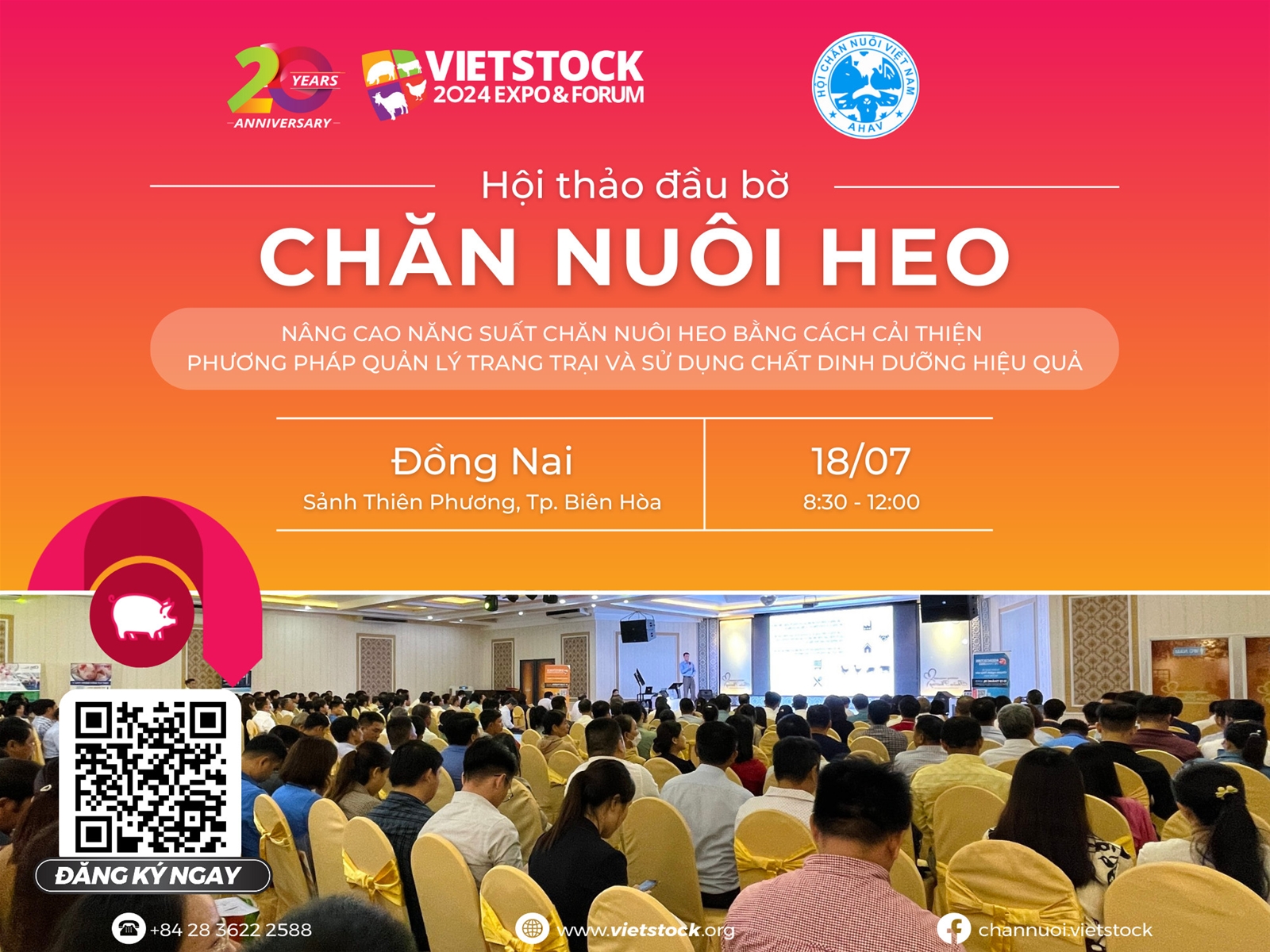 Hội thảo chăn nuôi heo tại Đồng Nai