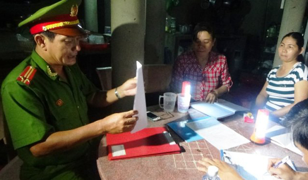 Bắt quả tang cơ sở bơm nước tăng trọng bò