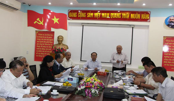 HỘI CHĂN NUÔI VIỆT NAM: Họp Ban Thường vụ cuối khóa V